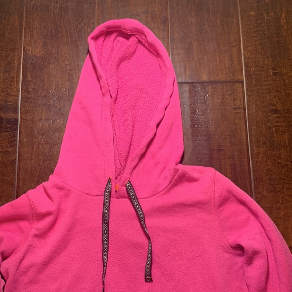 Medium Bright Pink Billabong Hoodie - Picture 2 of 7